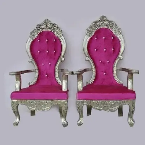 Bride Groom Wedding Chair Set
