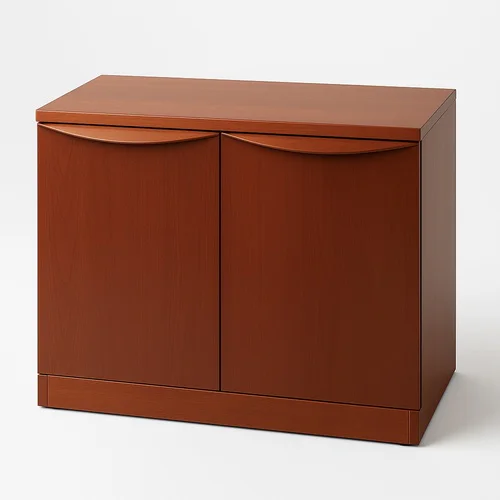 Brown Wooden Storage Cabinet