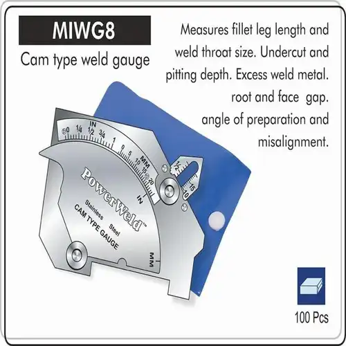 Cam Weld Measurement Gauge