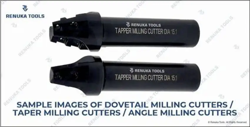 Carbide Tipped Dovetail Milling Cutter