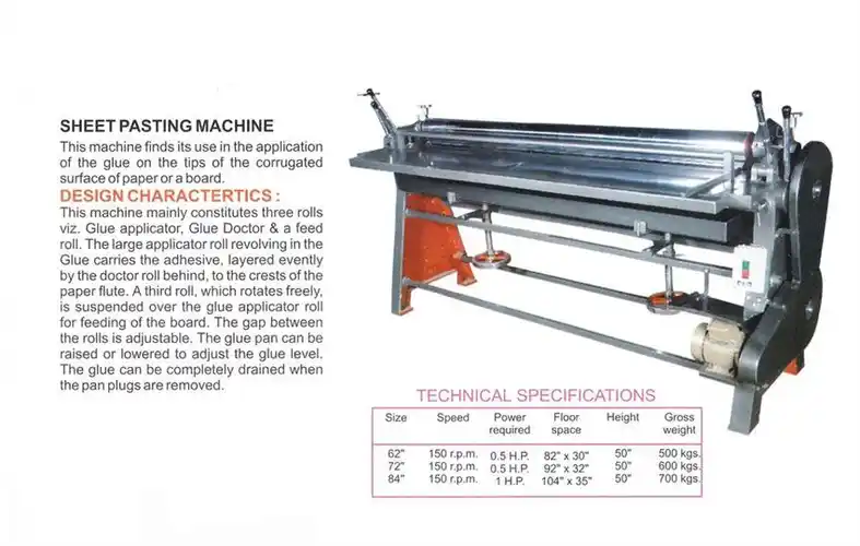 Cast Iron Sheet Pasting Equipment