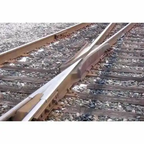 Cast Manganese Steel Railway Crossing Machine