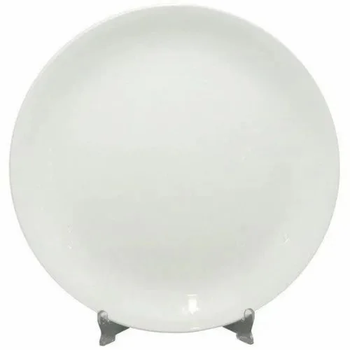 Ceramic White Serving Plate