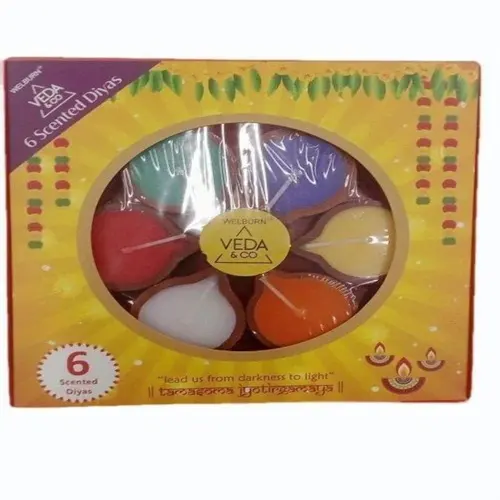 Clay Diwali 6 Scented Clay Diyas