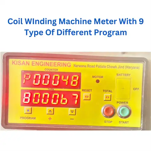 Coil Winding Machine with 9 Program Functions