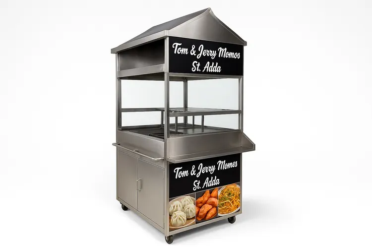 Commercial Momos Serving Counter