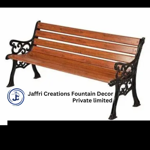 Concrete Garden Bench, With Back