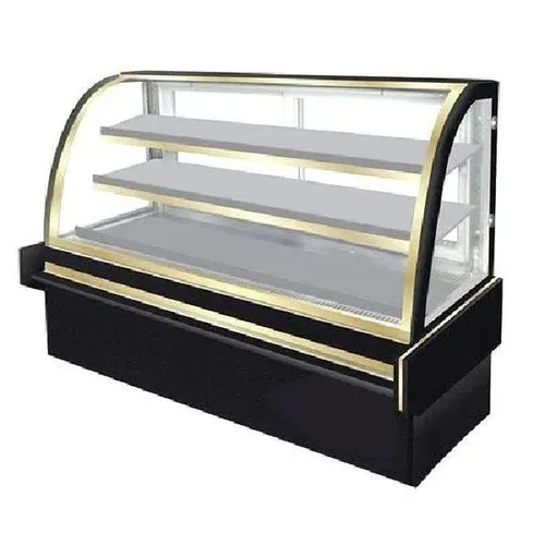 Curved Glass Refrigerated Display Counter