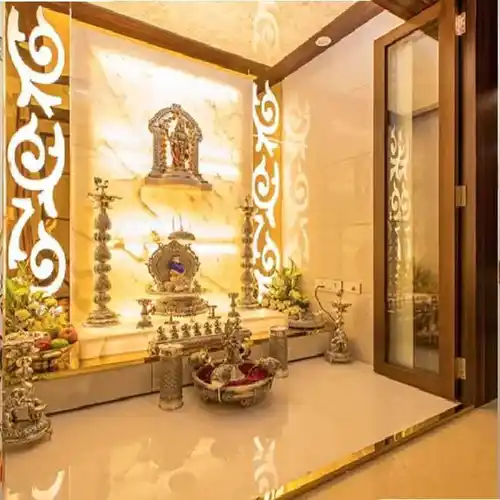Custom Pooja Room Decor
