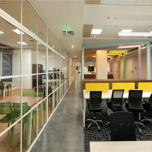 Custom UPVC Office Divider
