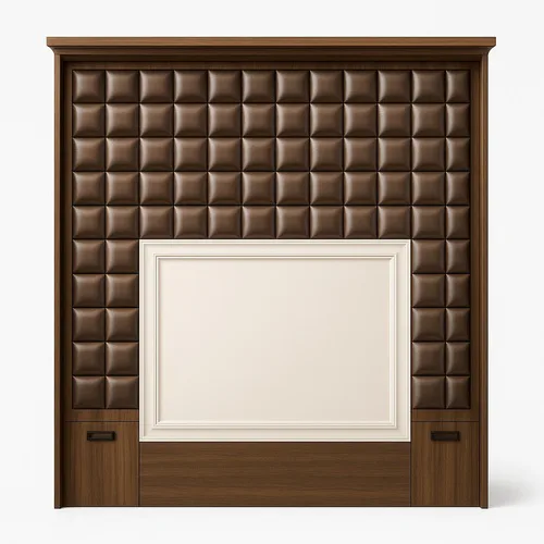 Custom Wooden Hotel Headboard