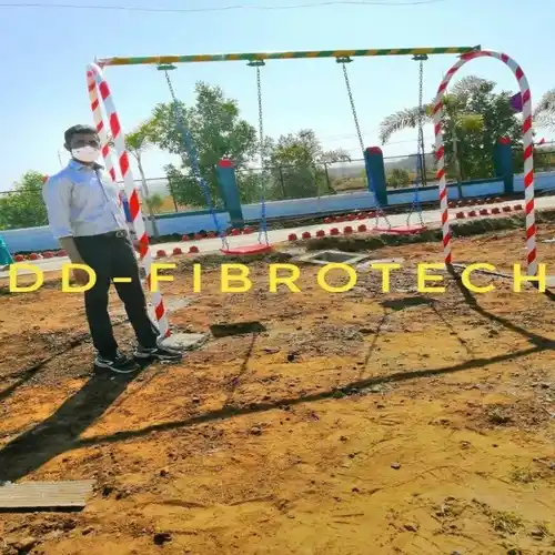 DD Fibrotech 2 Seater Mild Steel Arch Swing