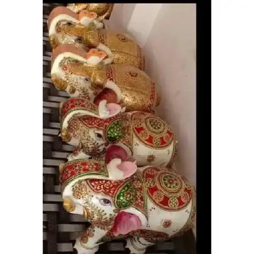 Decorative Elephant Stone Statue