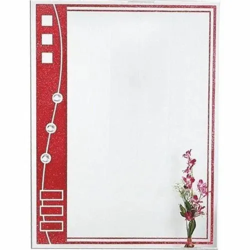 Designer Glass Frame Mirror