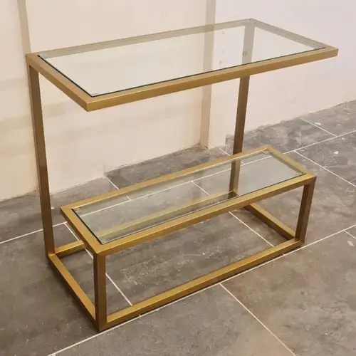 Designer Wooden Glass Rectangular Table