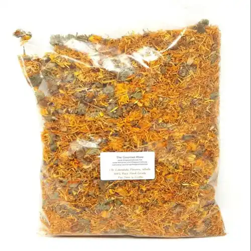 DHOOP Yellow Marigold Flower Petals