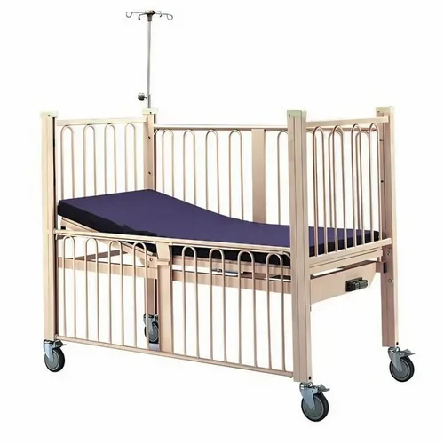 Diamond Stainless Steel Pediatric Cot