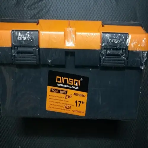 DINGQI 17-Inch Plastic Tool Box