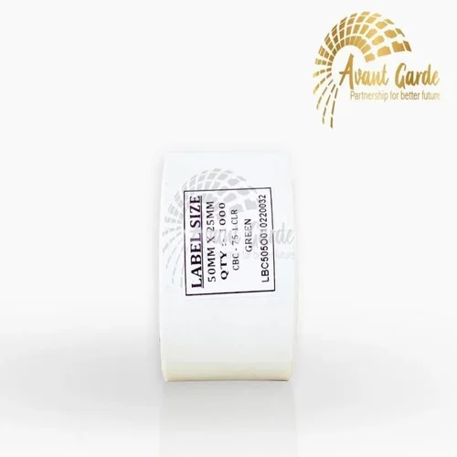 Direct Thermal Labels, 38x25mm Rectangle