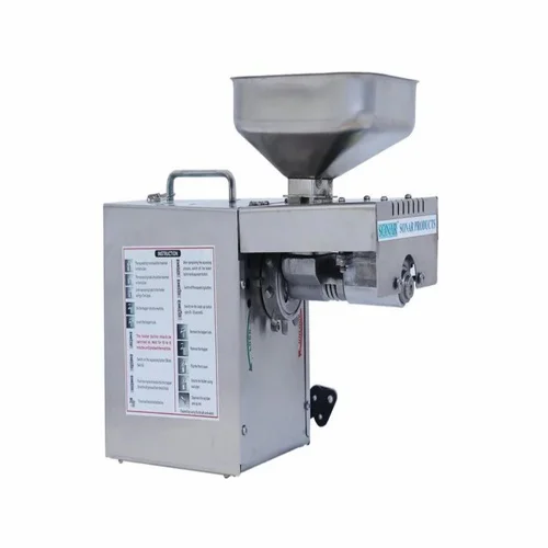 Domestic Oil Press Machinery, 3-5 kg/hr