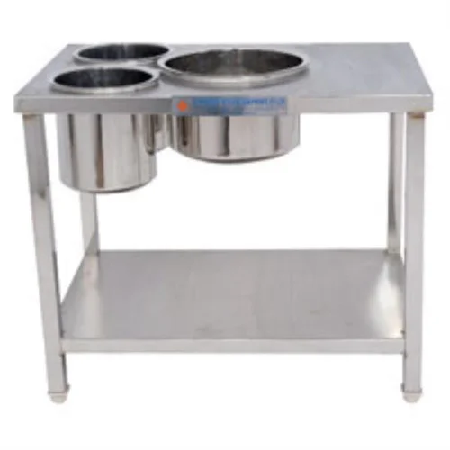 Dosa Work Table With Integrated Vessel