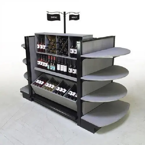 Double-Face Retail Display Rack