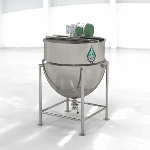 Double Jacketed Dairy Mixing Tank, 200 L