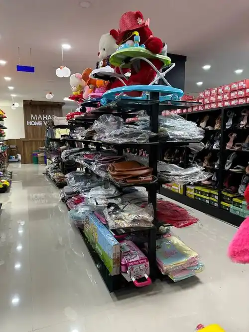 Double Side Glass Display Rack