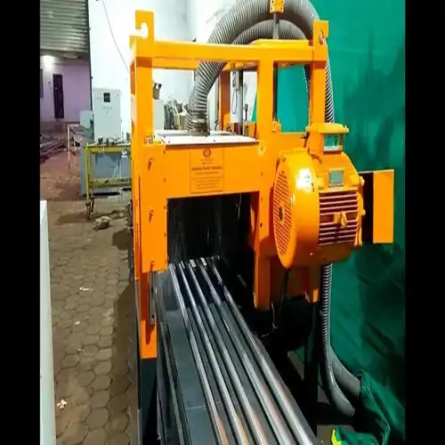 DTI-300 Aluminium Section Buffing Machine, Semi-automatic