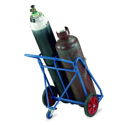 Dual Gas Cylinder Transport Cart