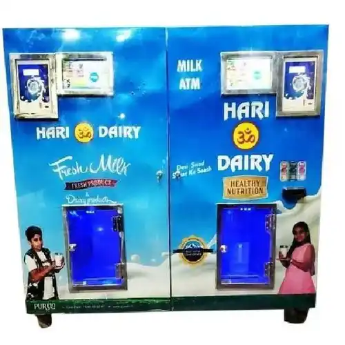 Dual Tank Milk Vending Machine