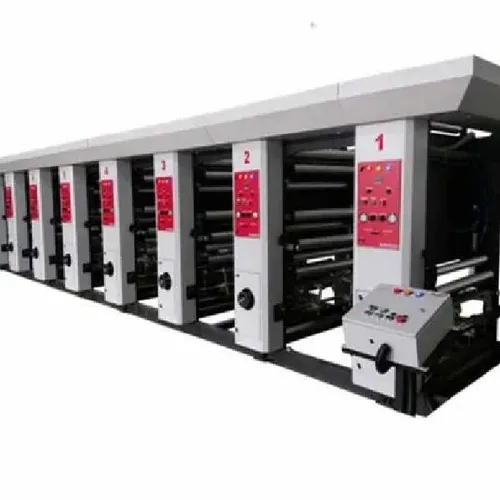 Eight Color Rotogravure Printer