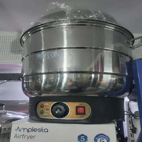 Electric SS Momo Steamer Machine