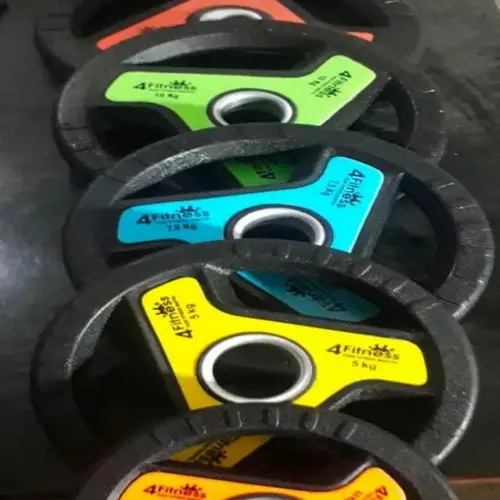 Encased Iron Weight Plates