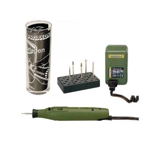 Engraving Tool Kit with Glass