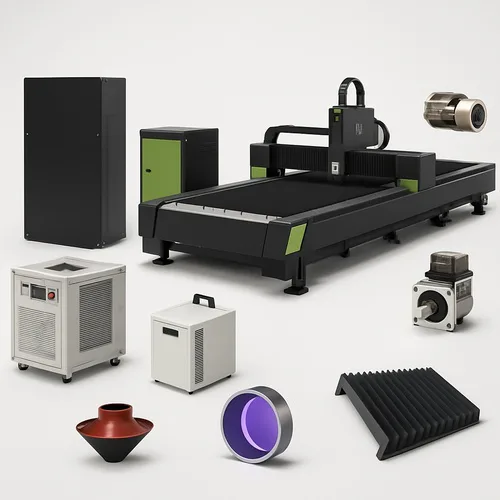 Fiber Laser Cutting Machine Spares