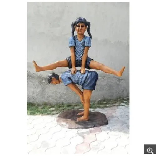 Fiberglass Children Statue