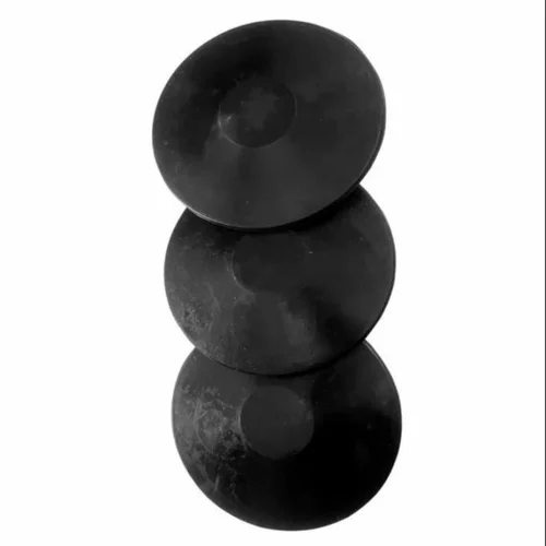 FITRXX Black Rubber Throwing Discus