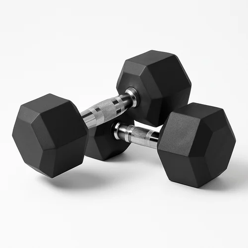 Fixed Weight Steel Hex Dumbbell