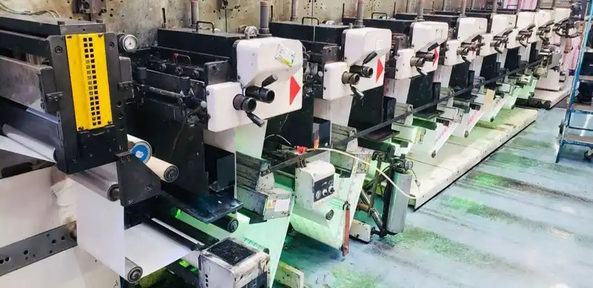 Flexographic Label Printing Machine