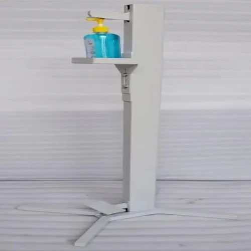 Floor Mounted Foot Operated Sanitizer Machine