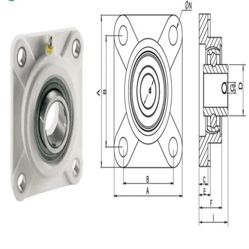 Four Bolt Flange Bearing
