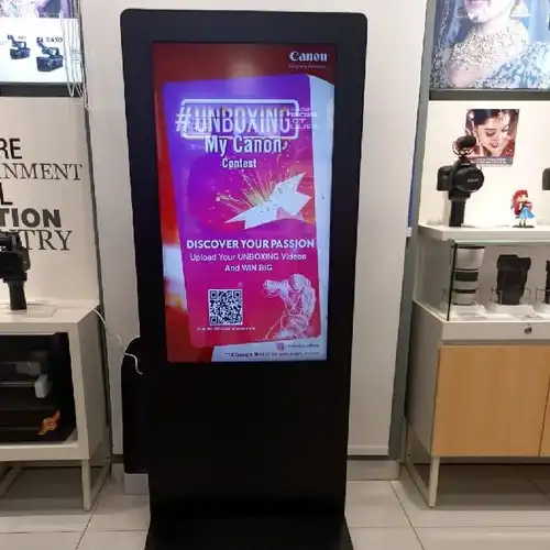 Franchise Store Digital Display Stand