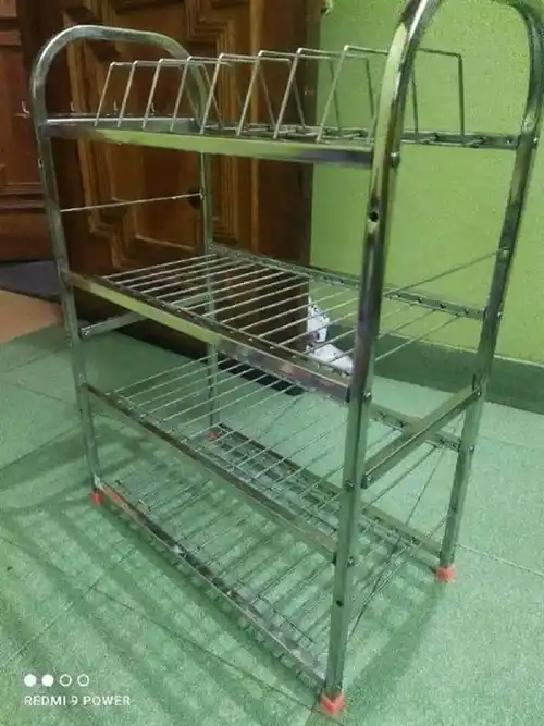 Free Standing SS Kitchen Rack