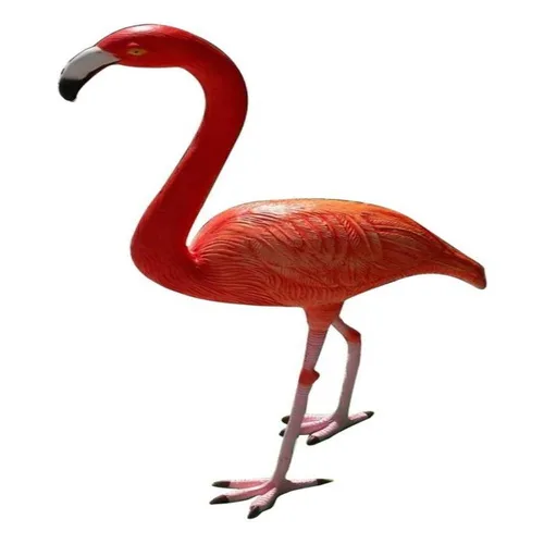 FRP Flamingo Exterior Decor Statue