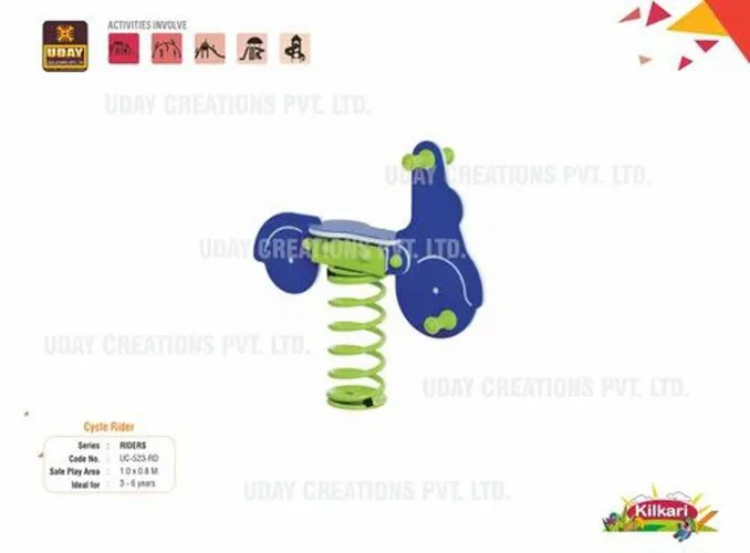 FRP Plastic Cycle Spring Rider