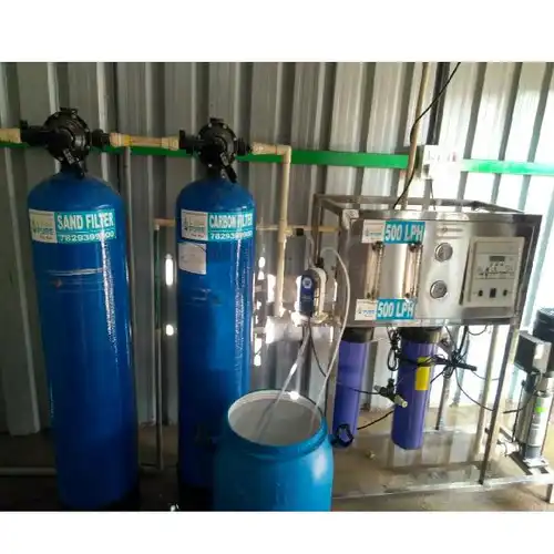 FRP RO Water Machine 500 LPH