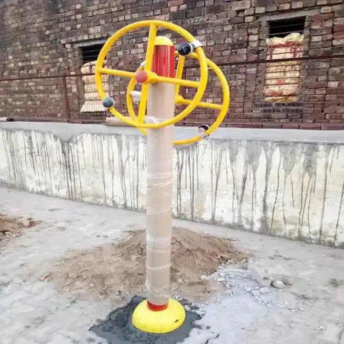 Galaxy Yellow Shoulder Wheel Exercise Machine