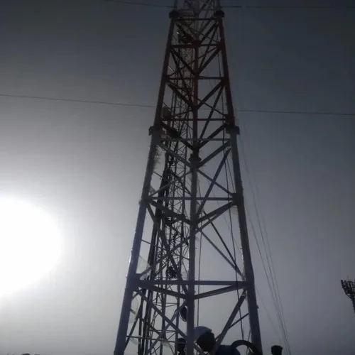 Galvanized Iron Lattice Self Supporting Tower