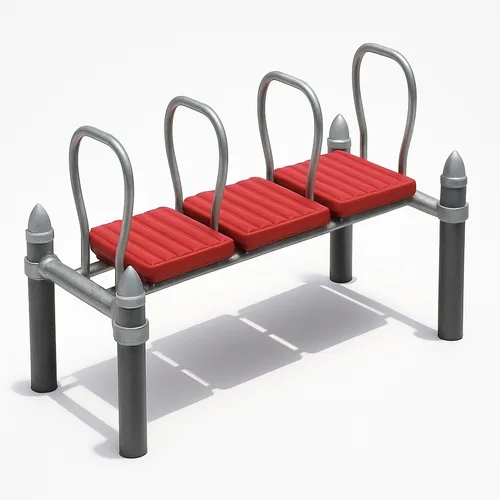 Galvanized Outdoor Pommel Horse NPS-OAG-10
